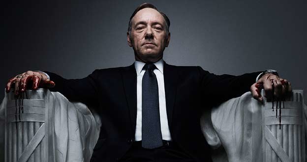 Kevin Spacey ("House of Cards") powalczy o statuetkę Emmy dla najlepszego aktora /materiały prasowe