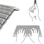 Keystick - składana klawiatura do smartphone'ów