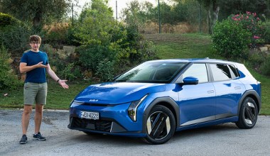 Kia EV4 przejedzie do 625 km. Wygląd szokuje, cena też