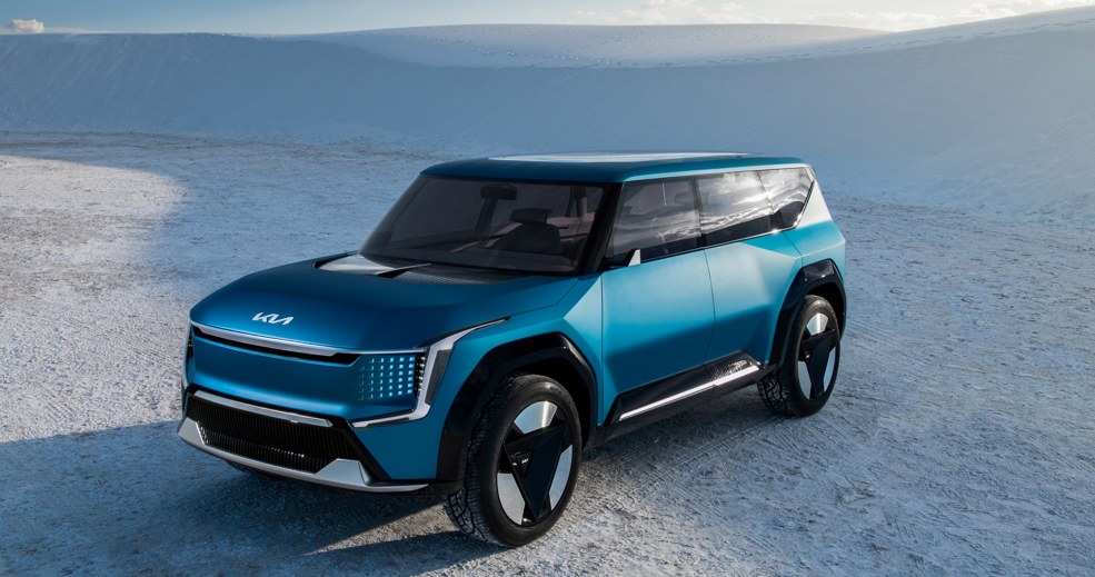 Kia EV9 – elektryczny SUV koreańskiego producenta trafi do produkcji /Informacja prasowa