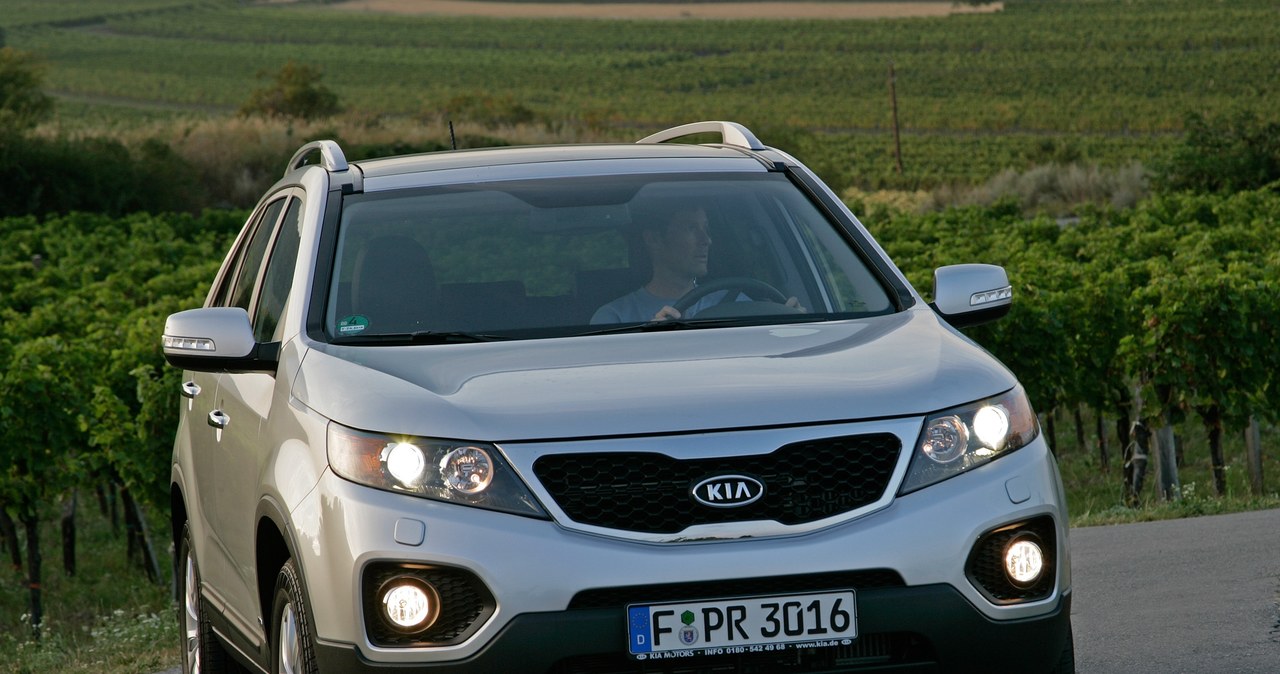 Kia Sorento to duży, nawet 7-osobowy SUV z ogromnym bagażnikiem – nie zdobył jednak takiej popularności jak mniejszy Sportage. /materiały prasowe