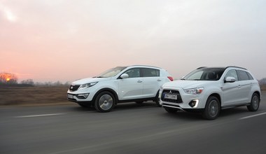 Kia Sportage, Mitsubishi ASX - porównanie