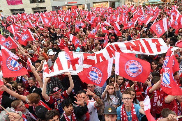 Kibice Bayernu /AFP
