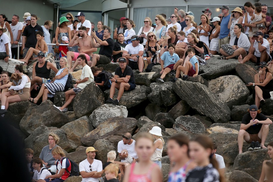 Kibice Blake'a Johnstona /Blake Johnston  /PAP/EPA