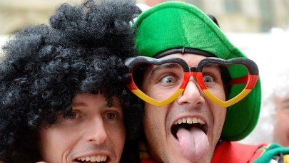 Kibice Grecji i Niemiec opanowali Gdańsk