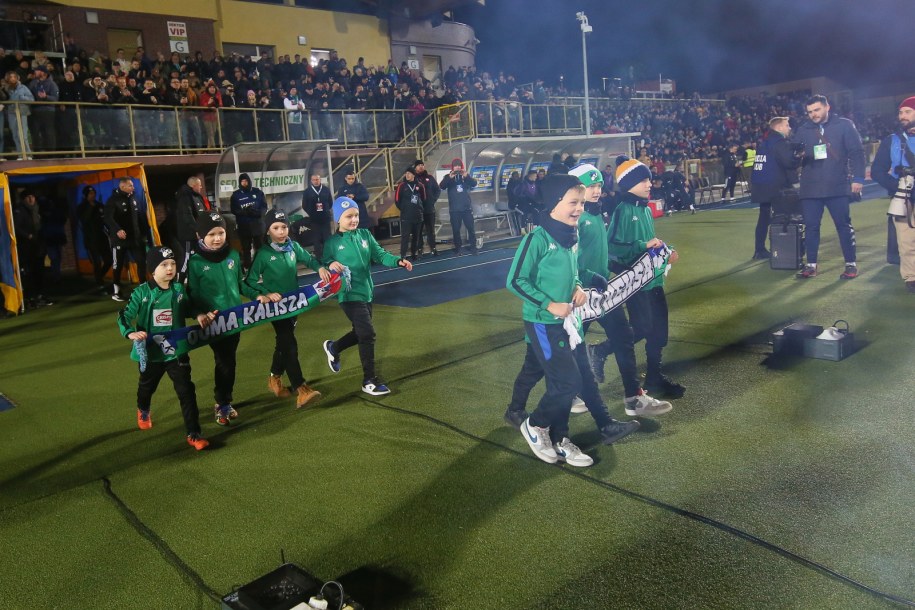 Kibice KKS 1925 Kalisz /	Tomasz Wojtasik /PAP