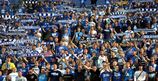 Kibice Lecha Poznań /FEHIM DEMIR /PAP/EPA