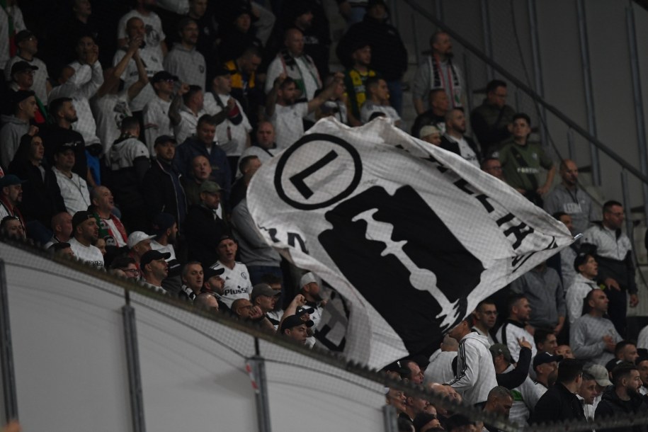 Kibice Legii Warszawa /Piotr Nowak /PAP