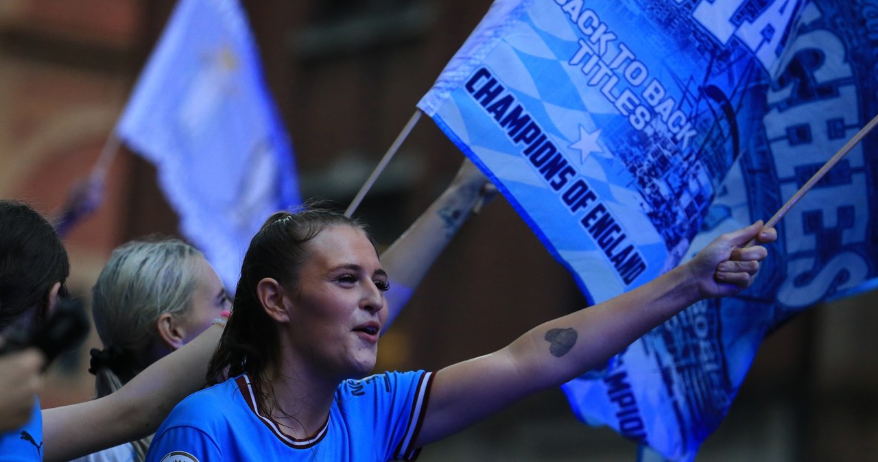 Kibice Manchesteru City /LINDSEY PARNABY /AFP