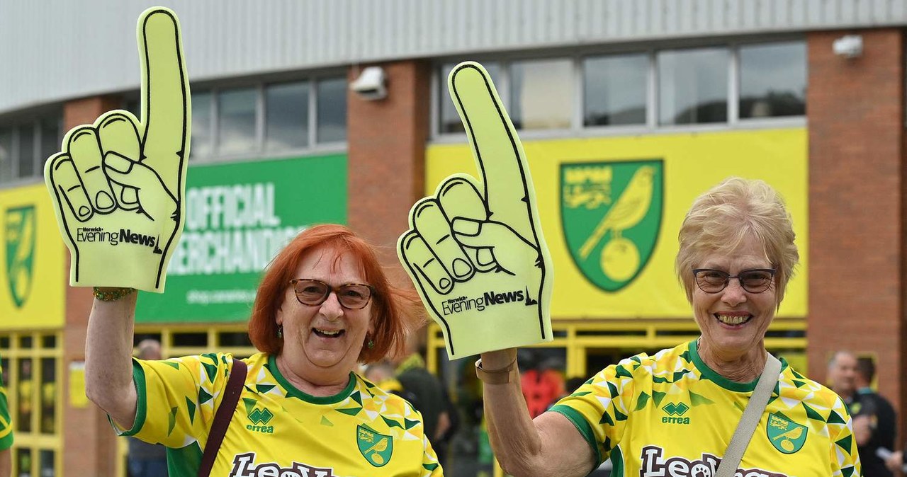 Kibice Norwich City /AFP