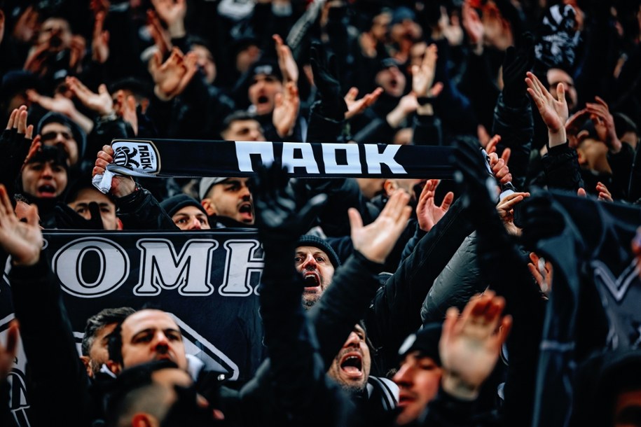 Kibice PAOK Saloniki (zdj. poglądowe) /Shutterstock