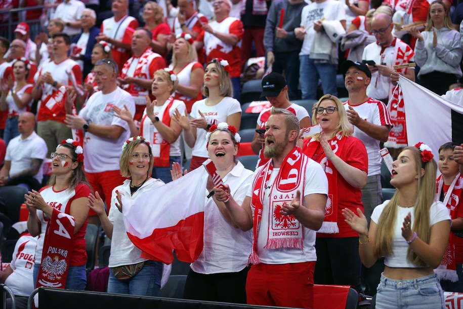 Kibice reprezentacji Polski /	Łukasz Gągulski /PAP