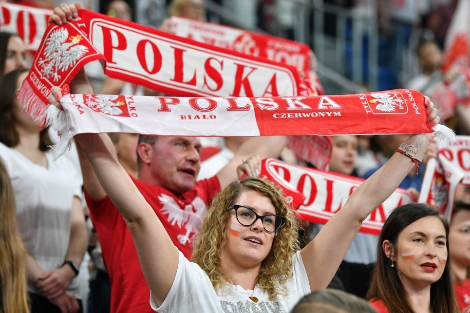 Kibice reprezentacji Polski /Piotr Polak /PAP