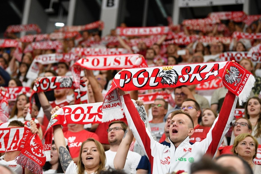 Kibice reprezentacji Polski /Piotr Polak /PAP