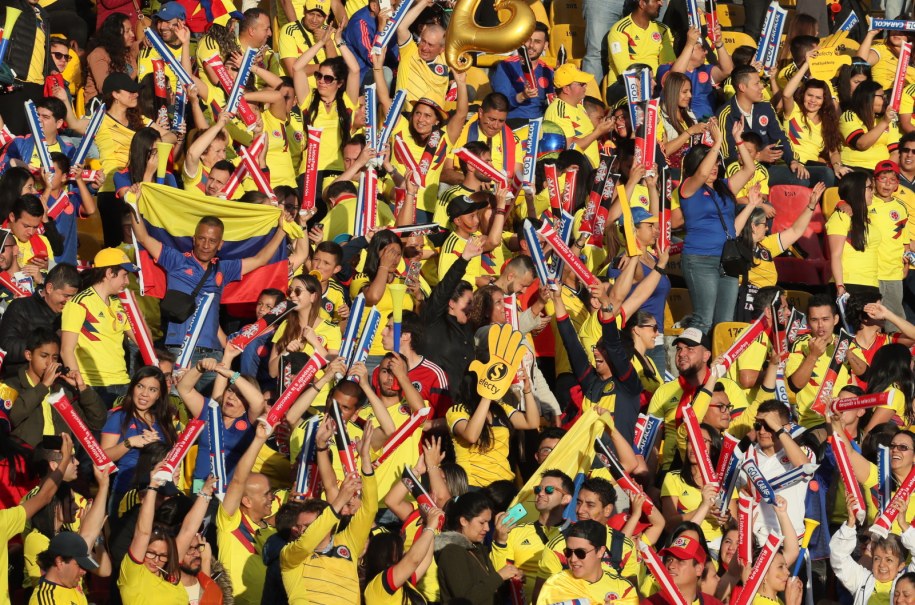 Kibice uwielbiają zawodników reprezentacji /Mauricio Duenas Castaneda /PAP/EPA