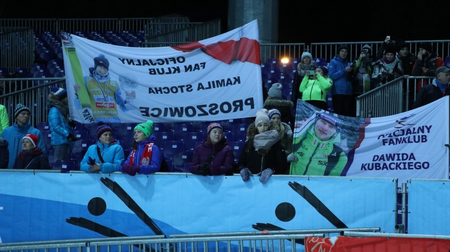 Kibice w Wiśle /Józef Polewka /RMF FM