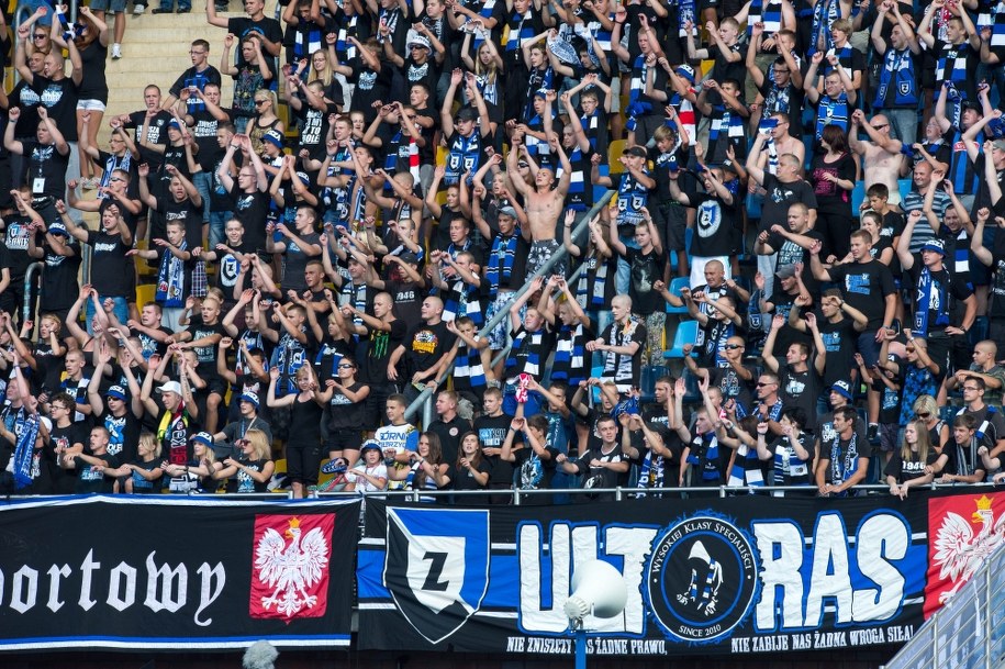 Kibice Zawiszy Bydgoszcz /Tytus Żmijewski /PAP