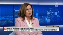 Kidawa-Błońska o marszu 4 czerwca: Bardzo chciałabym milion osób na marszu