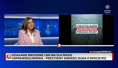 Kidawa-Błońska: Używanie ofiar Holocaustu do polityki jest niedopuszczalne 