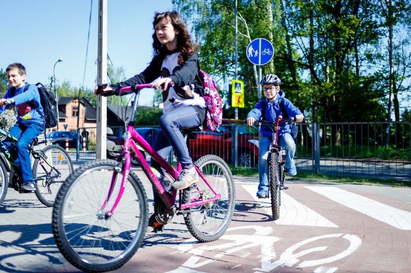 Kiedy dziecko może jechać samodzielnie rowerem do szkoły? Kluczowy jest wiek /Lukasz Klos/REPORTER /East News