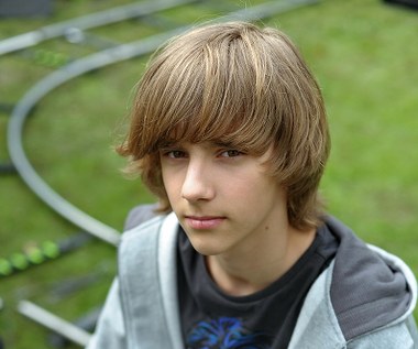 Kiedy Maciej Musiał dowiedział się, że w filmie "Mój biegun" będzie grał Jaśka Melę, miał 15 lat i tak wtedy wyglądał...