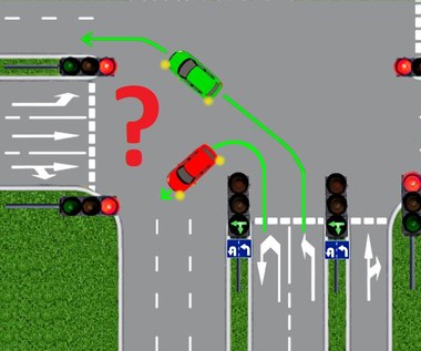 Kiedy można skręcić, a kiedy zawrócić? Nie patrz na sygnalizatory, bo cię zmylą