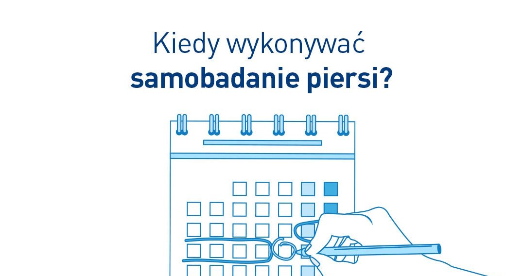 Kiedy najlepiej wykonywać samobadanie piersi? /materiały promocyjne