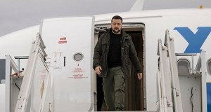 Kiedy pokój na Ukrainie? Zełenski odpowiada z pokładu samolotu