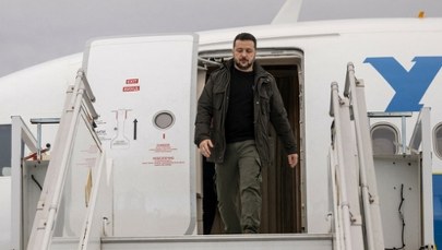 Kiedy pokój na Ukrainie? Zełenski odpowiada z pokładu samolotu