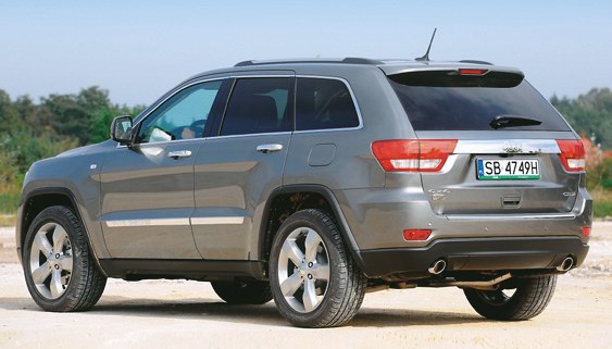 Używane luksusowe SUVy Jeep Grand Cherokee, Land Rover