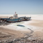 Kiedyś największe słone jezioro Azji. Dziś tylko kilka kałuż
