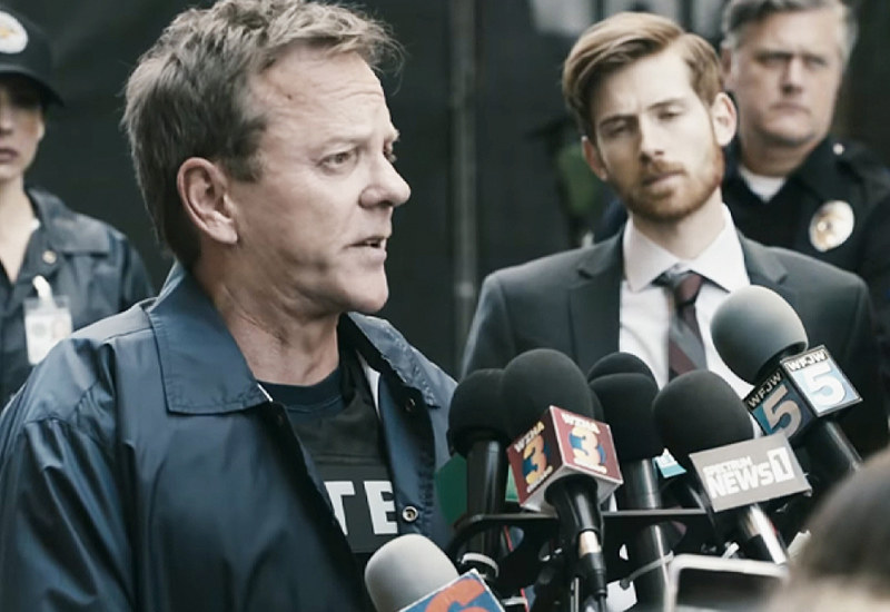 Kiefer Sutherland będzie jak Tommy Lee Jones w "Ściganym"? /materiały prasowe