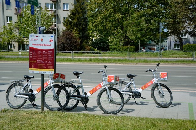 Kieleckie rowery miejskie /Shutterstock