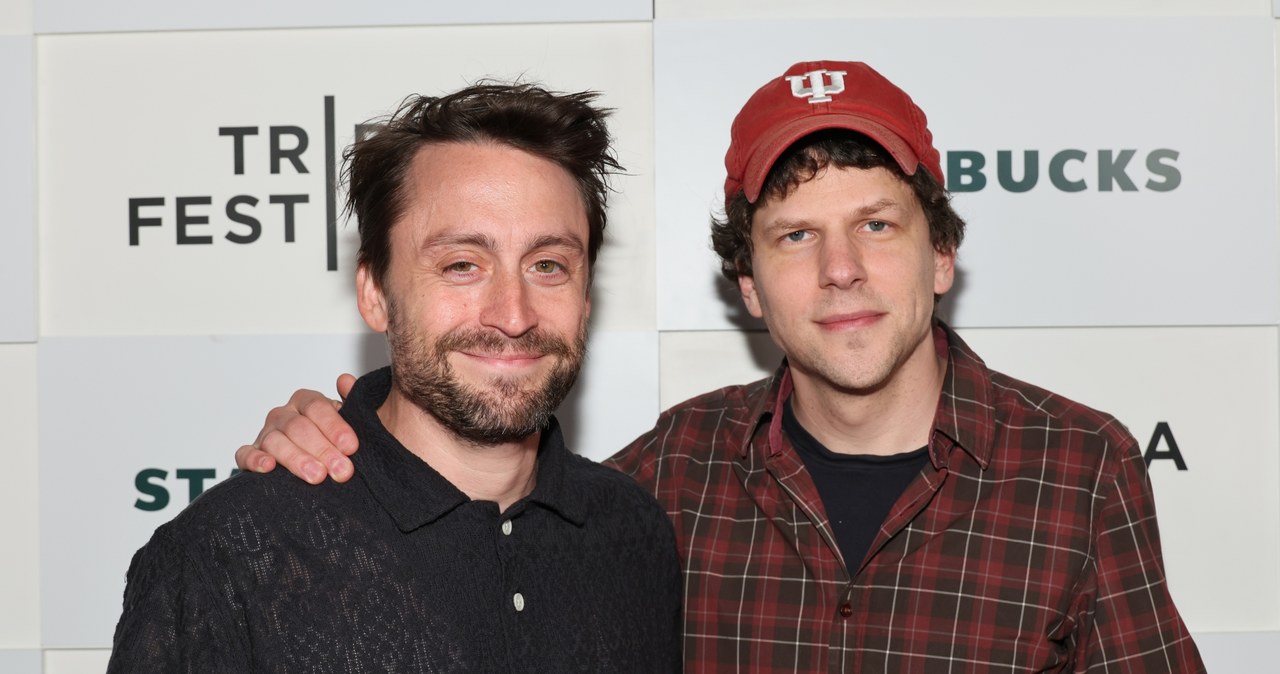 Kieran Culkin i Jesse Eisenberg podczas Tribeca Film Festival /Dia Dipasupil / Staff /Getty Images