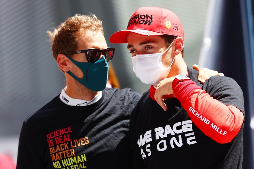 Kierowca Aston Martina jest m.in. Sebastian Vettel (po lewej) /Getty Images