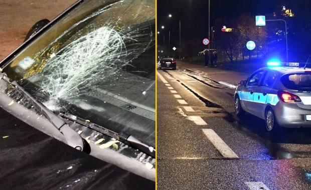 Kierowca audi potrącił kobietę. O włos od tragedii w Pomorskiem