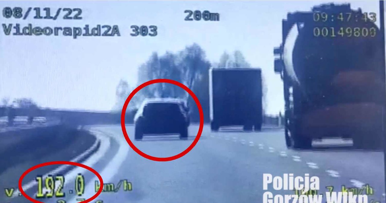 Kierowca Audi przekroczył dopuszczalną prędkość o 72 km/h /materiały prasowe