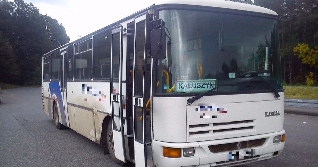 Kierowca autobusu miał 2,4 promile alkoholu /ITD