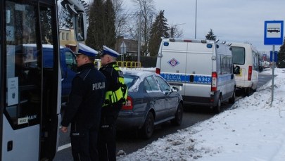 Kierowca autobusu szkolnego przyjechał po dzieci nietrzeźwy