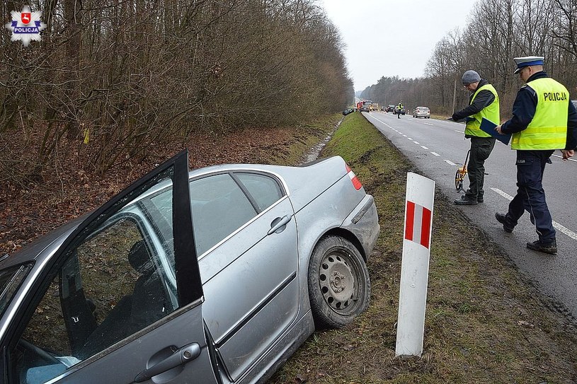 Kierowca BMW uciekł /Informacja prasowa