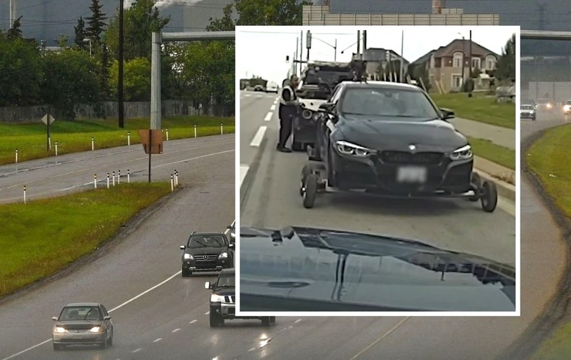 Kierowca BMW w Kanadzie znacząco przekroczył prędkość. Policja zatrzymała mu prawo jazdy. Stracił również samochód / fot. ARTUR WIDAK/ NurPhoto via AFP/ travelsbythe.derricks/ Instagram/ zrzut ekranu /