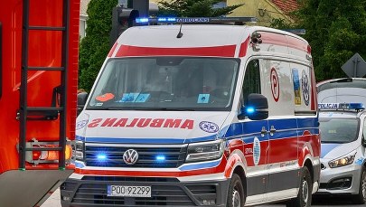 Kierowca BMW zderzył się z policjantem na motocyklu