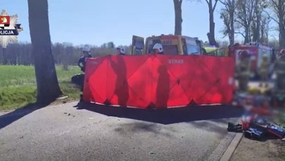 Kierowca był pijany, miał zakaz. W wypadku zginął jego 16-letni pasażer