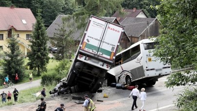 Kierowca, który spowodował wypadek w Tenczynie, usłyszał zarzuty