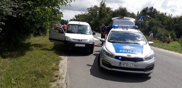 Kierowca ma odpowiadać m.in. za sprowadzenie niebezpieczeństwa katastrofy w ruchu lądowym. /Policja