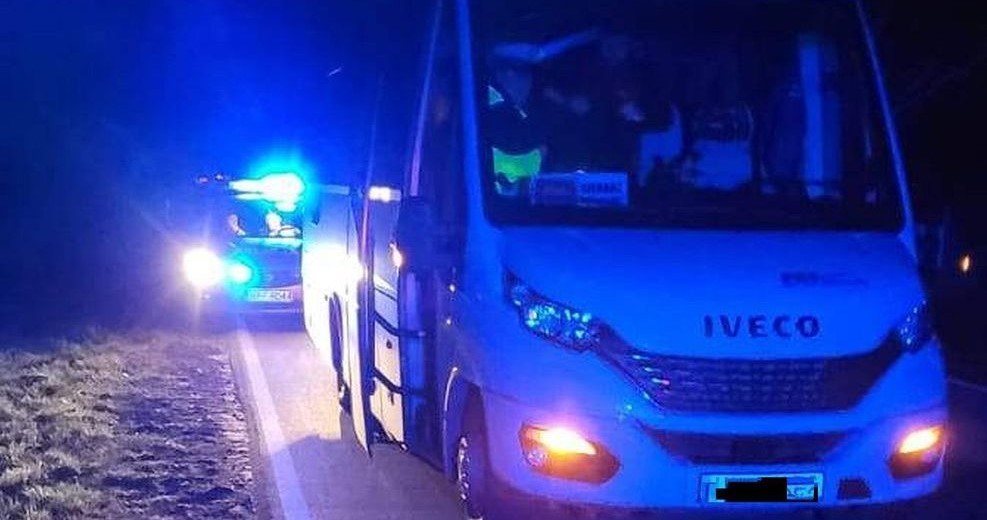 Kierowca minibusa miał 2,5 promila alkoholu w organizmie. /Policja Łódzka /Policja