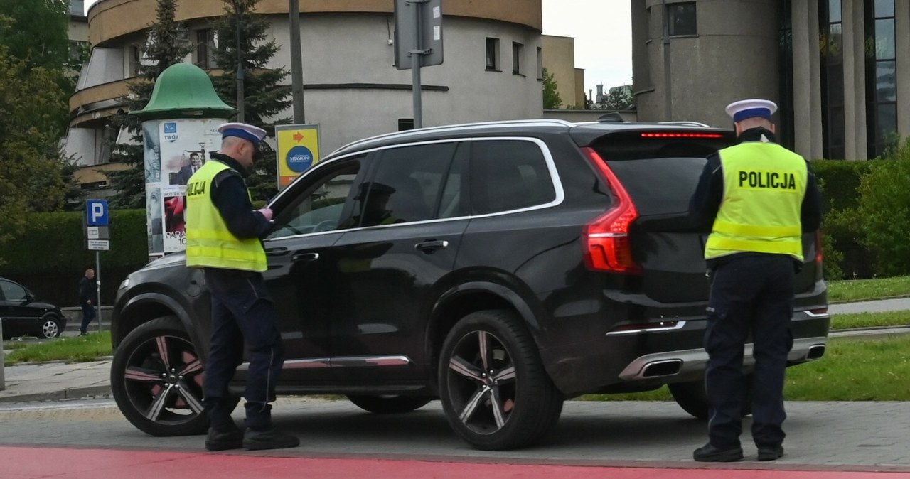 Kierowca nie może odmówić przeszukania samochodu, ale może łatwo skłonić policjantów do zmiany zdania /Tadeusz Koniarz /Reporter