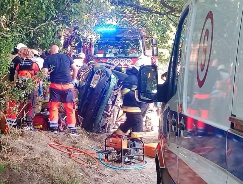 Kierowca samochodu osobowego uciekł z miejsca wypadku /Info Iława /
