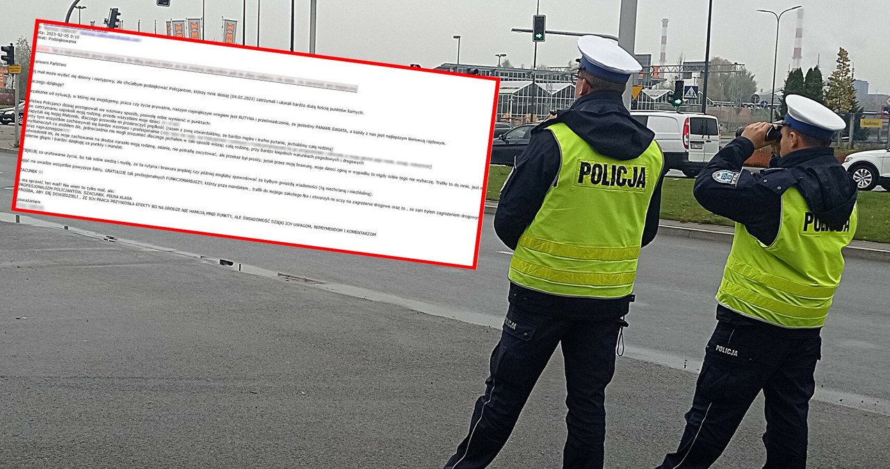 Kierowca Seata otrzymał mandat. Policjantom wysłał maila z podziękowaniami. /Komenda Miejska Policji w Słupsku/ Hubert Hardy/ REPORTER/ East News /