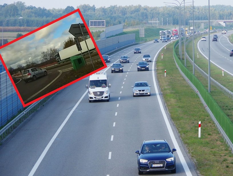 Kierowca Volkswagena Golfa zawdzięcza życie nowym tablicom ostrzegawczym "Stop! Zły kierunek" /Marek BAZAK/East News /Agencja SE/East News